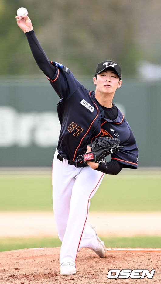 [OSEN=민경훈 기자] 한화 정이황. 2023.04.14 /rumi@osen.co.kr