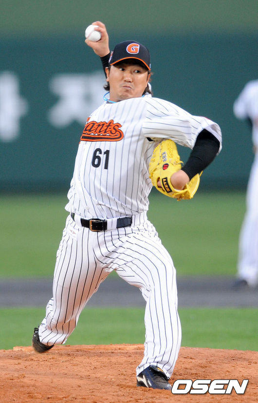 [OSEN DB] 롯데 손민한. 2008.04.11 /photo@osen.co.kr