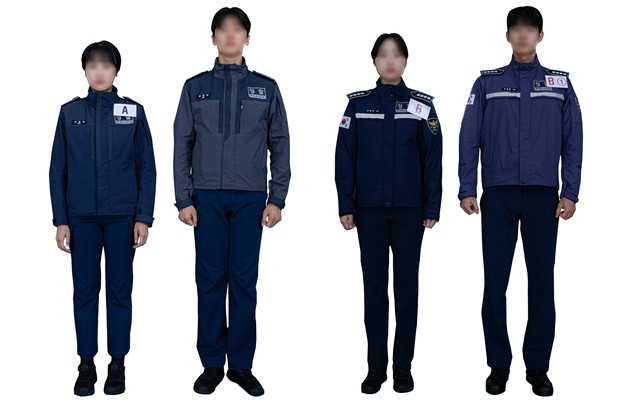 신형 경찰 외근점퍼 시제품. 사진 경찰청