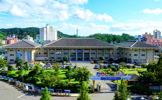 전남 여수시청 전경. 뉴스1