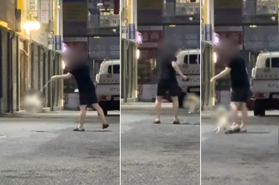 6일 온라인 커뮤니티에 올라온 영상. 사진 보배드림 캡처