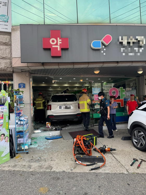 경기 화성시 봉담읍 사고 현장. 경기도소방재난본부 제공