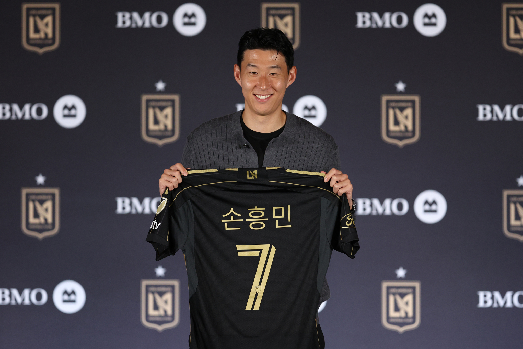 LAFC에서도 등 번호 7번을 받은 손흥민. [사진 LAFC]