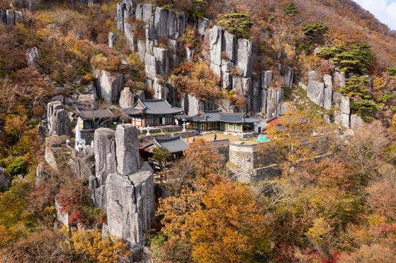 무등산권 세계지질공원 중 한 곳인 광석대 주상절리대. 사진 광주시