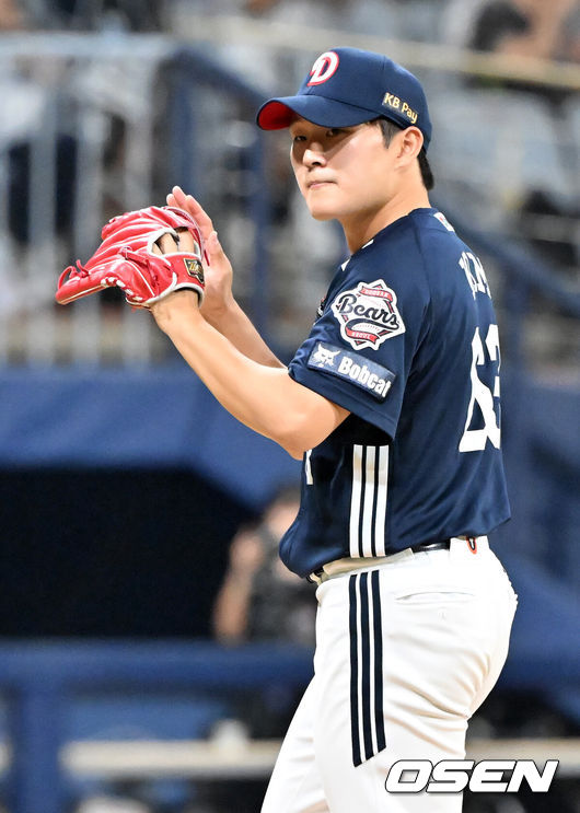 두산 김택연 / OSEN DB