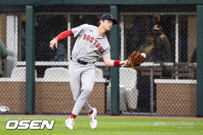 [사진] 보스턴 레드삭스 시절 바비 달벡. ⓒGettyimages(무단전재 및 재배포 금지)