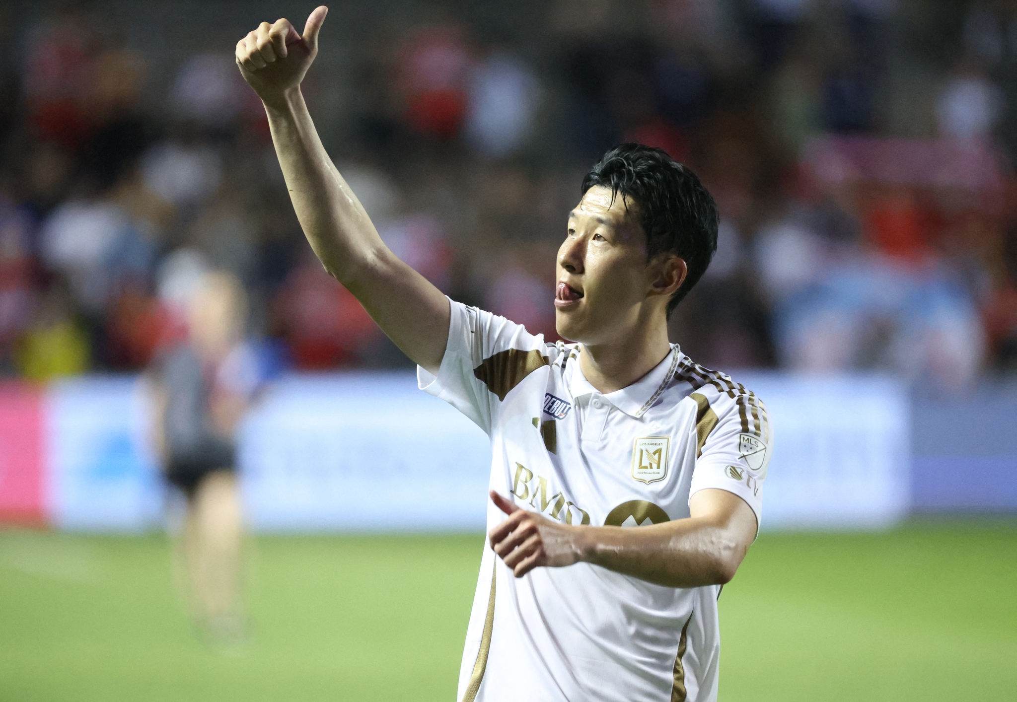 성공적인 LAFC 데뷔전을 치른 손흥민. [로이터=연합뉴스]