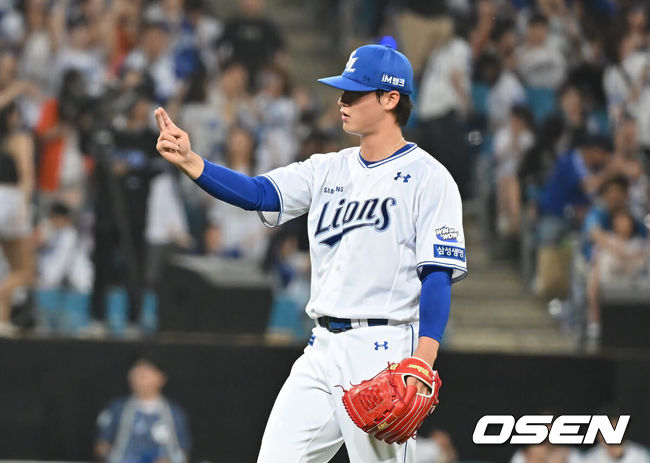 [OSEN=대구, 이석우 기자]  삼성 라이온즈 이호성 076 2025.06.25 / foto0307@osen.co.kr