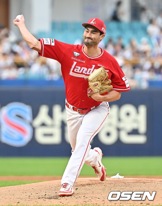 SSG 랜더스 미치 화이트. /OSEN DB