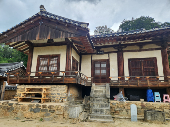 경북 안동시 법흥동에 위치한 임청각 군자정. 김정석 기자