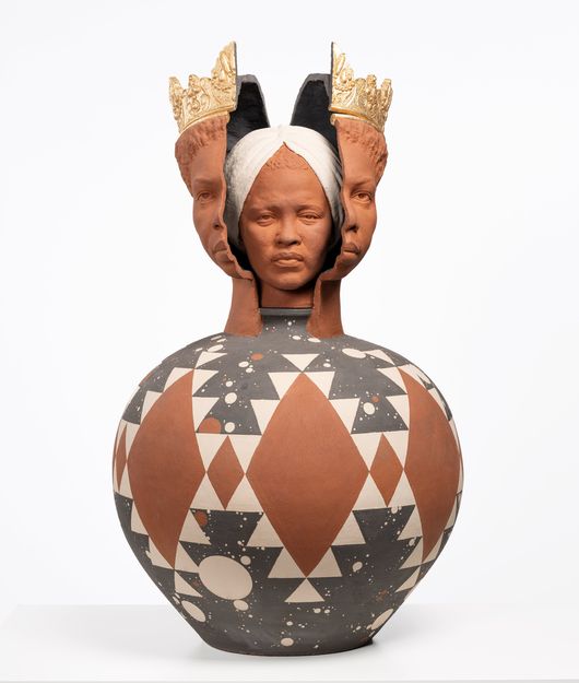 타바레스 스트란의 작품 <Inner Elder (Nina Simone as Queen of Sheba)>(2023)출처:  Tavares Strachan, courtesy of the artist, photo by Jonty Wilde 