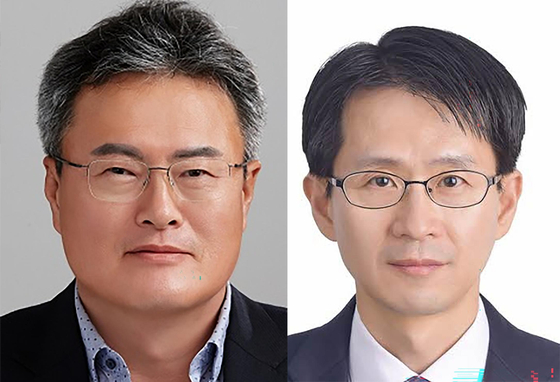 신임 문화체육관광부 제2차관 김대현(왼쪽)과 신임 조달청장 백승보(오른쪽). 사진 대통령실