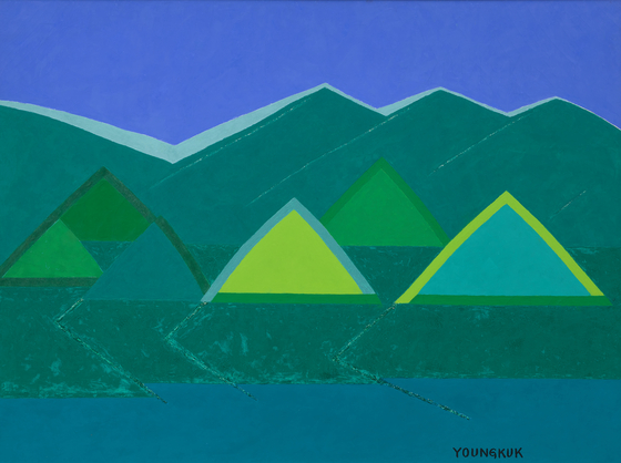유영국의 ‘산’(1984). [사진 국립현대미술관]