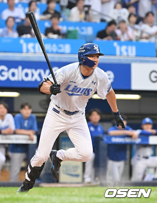 [OSEN=대구, 이석우 기자]  삼성 라이온즈 구자욱 085 2025.06.26 / foto0307@osen.co.kr