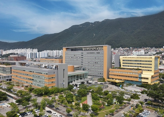 양산부산대병원 전경. 사진 양산부산대병원