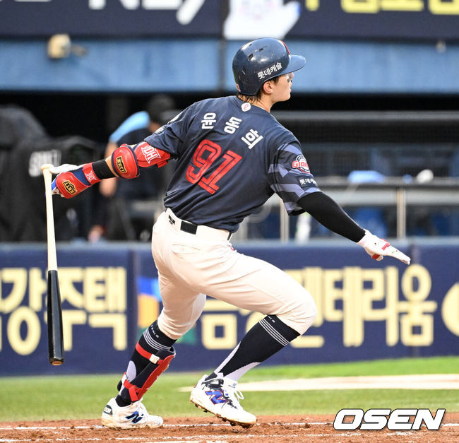 롯데 윤동희 / OSEN DB