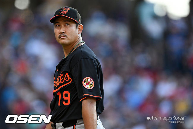 [사진] 볼티모어 스가노 도모유키. ⓒⓒGettyimages(무단전재 및 재배포 금지)