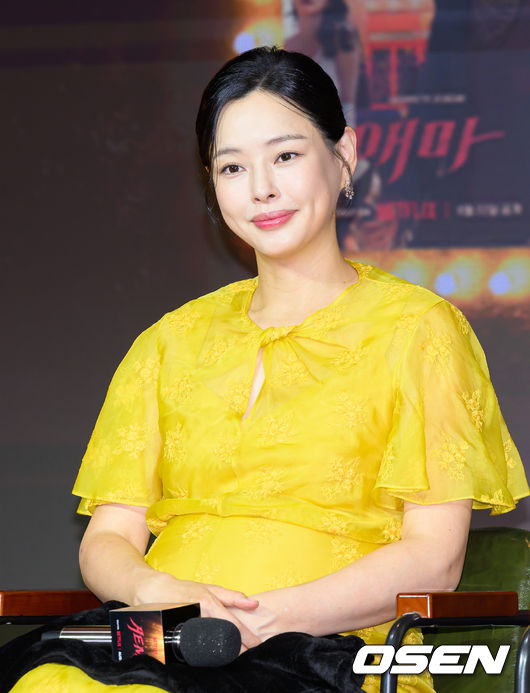 [OSEN=이대선 기자] 18일 서울 마포구 호텔 나루 서울 엠갤러리에서 넷플릭스 시리즈 '애마' 제작발표회가 열렸다.