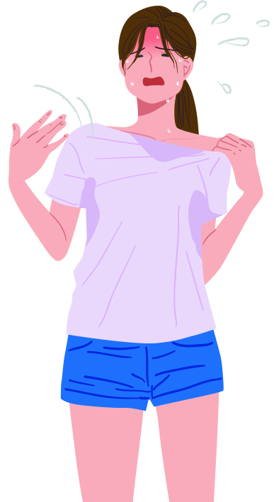 다한증, 액취증을 개선하려면 생활습관을 교정하고 상태에 맞는 치료를 받는 게 좋다. [Gettyimagesbank]