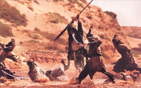 정우성, 장쯔이 주연의 영화 '무사'의 한 장면. 사진 싸이더스 