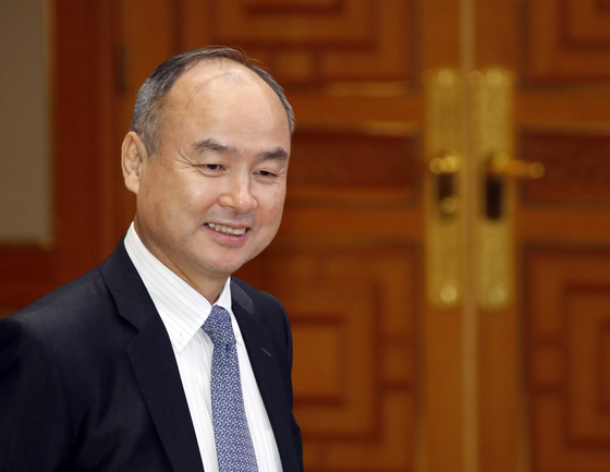 손정의 소프트뱅크 회장