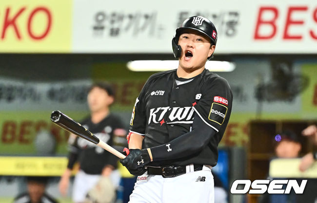 [OSEN=대구, 이석우 기자] KT 위즈 오재일 003 2024.08.14 / foto0307@osen.co.kr