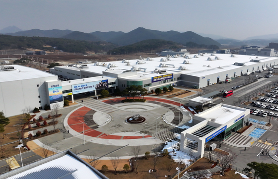 광주광역시 광산구 빛그린산단에 위치한 광주글로벌모터스(GGM) 전경. 연합뉴스