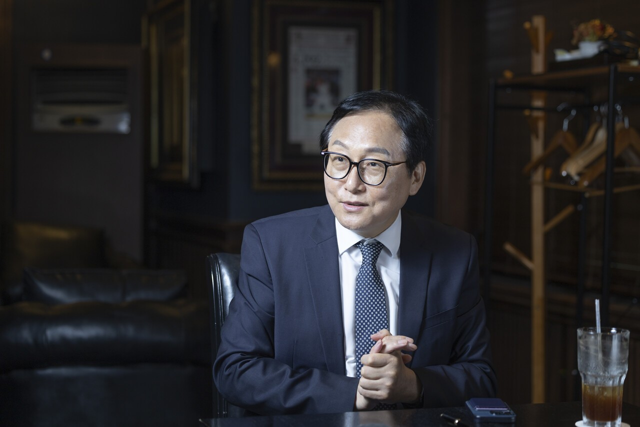 정인교 전 산업통상자원부 통상교섭본부장. 김상선 기자
