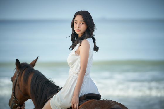 배우 방효린은 극중 '애마부인' 역할로 발탁된 신인배우 신주애를 연기했다. 사진 넷플릭스
