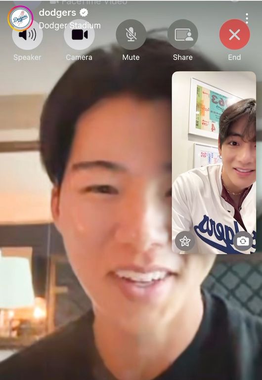 LA 다저스 공식 SNS 캡처 