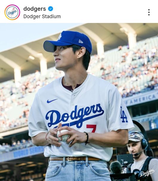 LA 다저스 공식 SNS 캡처 