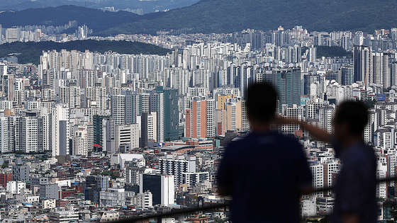 서울 남산에서 바라본 서울 시내 모습. 연합뉴스 