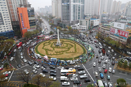 울산 공업탑로터리. 사진 울산시