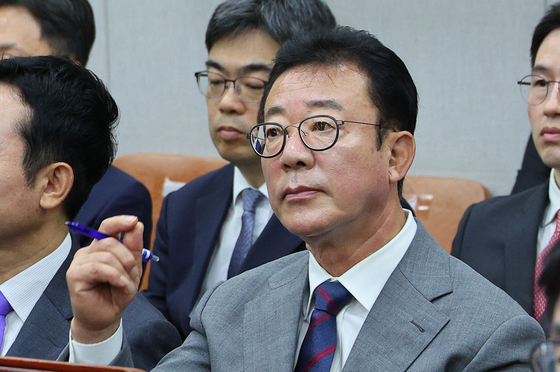 국회에서 열린 운영위원회 전체회의에 참석했던 홍철호 전 대통령비서실 정무수석. [연합뉴스]