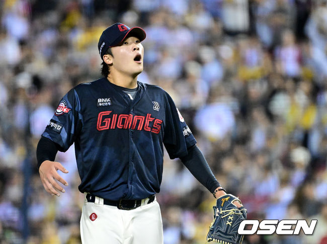 롯데 이민석. / OSEN DB