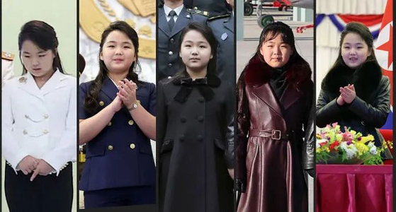 김정은 북한 국무위원장의 딸 김주애. 위챗 캡처