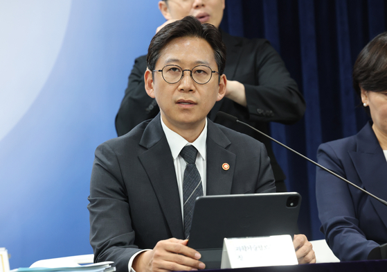 배경훈 과학기술정보통신부 장관이 지난달 22일 서울 종로구 정부서울청사에서 열린 새정부 경제성장전략 관계부처 합동 브리핑에서 발언을 하고 있다. 뉴스1
