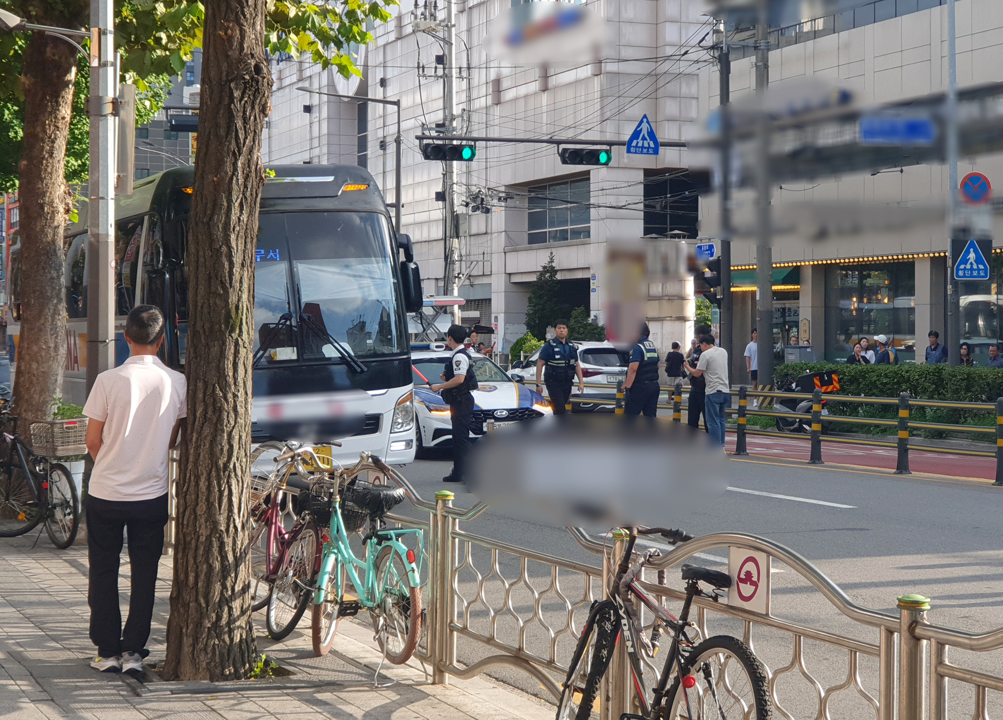 사고 현장. 사진 독자, 연합뉴스