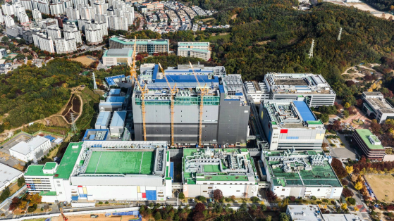 삼성전자 경기 기흥캠퍼스에서 차세대 반도체 R&D 단지 'New Research & Development - K'. 사진 삼성전자 