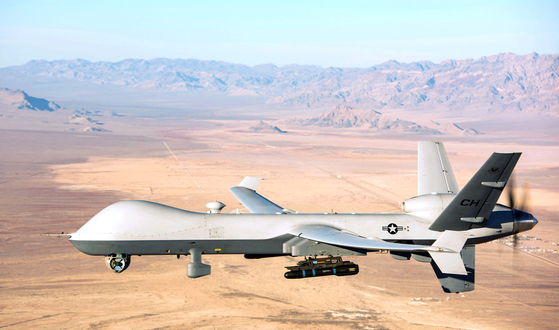 무인  기 MQ-9 리퍼. AFP=연합뉴스