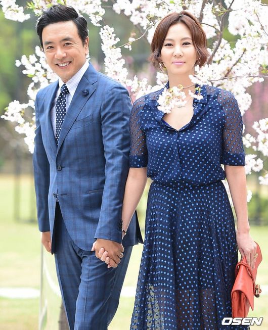 김승우 김남주 부부. OSEN DB