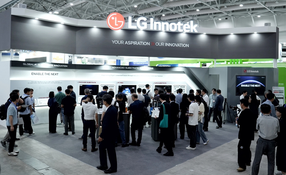 KPCA show 2025에 참가한 LG이노텍 부스 전경. 사진 LG이노텍