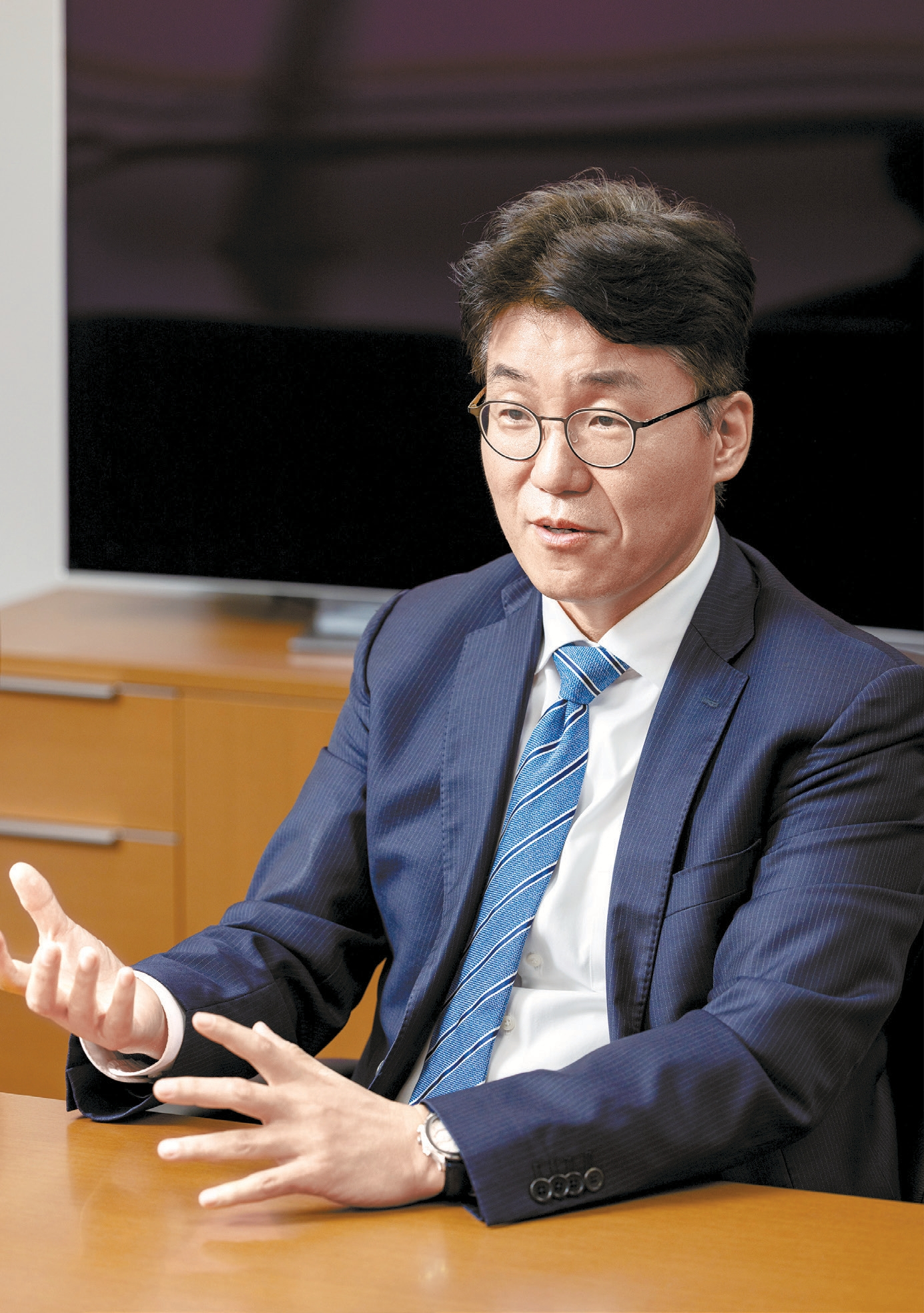 고윤주 LG화학 CSSO 전무는 “CSR팀은 기업의 성장동력과 지속가능성을 만드는 핵심 부서”라고 강조했다. 김용재 기자