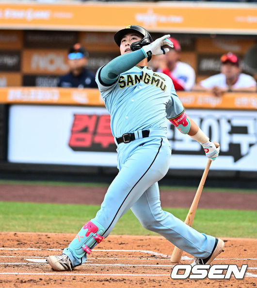 [OSEN=지형준 기자] 퓨처스올스타전 상무 윤준호. 2025.07.11 / jpnews@osen.co.kr