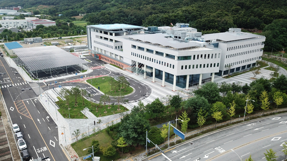 충북 음성군 맹동면에 건립한 국립소방병원 전경. [사진 음성군]