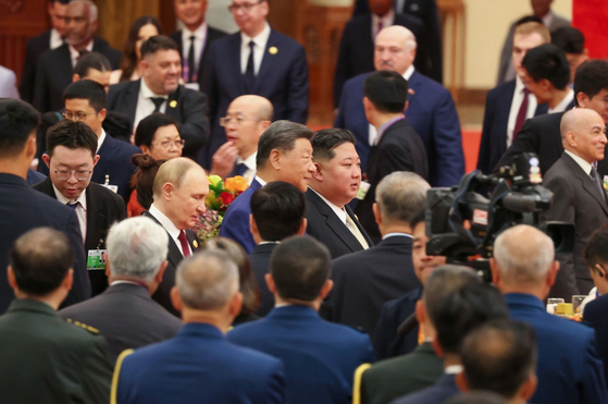 북한 노동신문은 3일 김정은 북한 국무위원장이 전승절 80주년 기념식에 기념행사에 참석한 사실을 4일 보도했다. 노동신문=뉴스