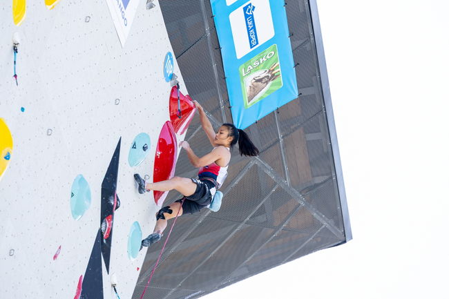 대한산악연맹은 “슬로베니아 코페르에서 열린 '2025 IFSC 클라이밍 코페르 리드 월드컵'에서 대한민국 클라이밍 국가대표 서채현 선수가 리드 부문에서 은메달을 획득했다”고 밝혔다. / 대한산악연맹