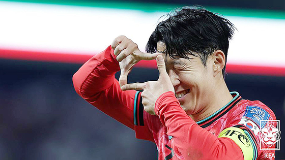  135번째 A매치 출전을 앞둔 손흥민. 사진 대한축구협회
