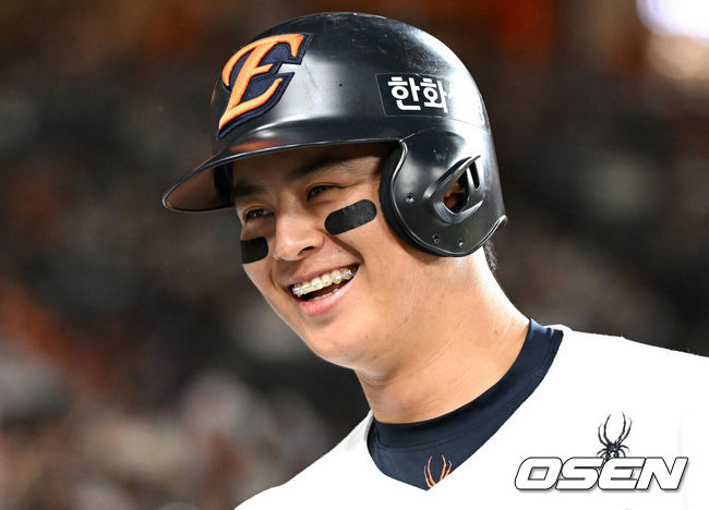 [OSEN=이대선 기자] 한화 노시환. 2025.08.19 /sunday@osen.co.kr