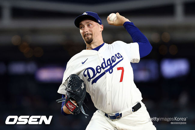 [사진] LA 다저스 블레이크 스넬. ⓒGettyimages(무단전재 및 재배포 금지)